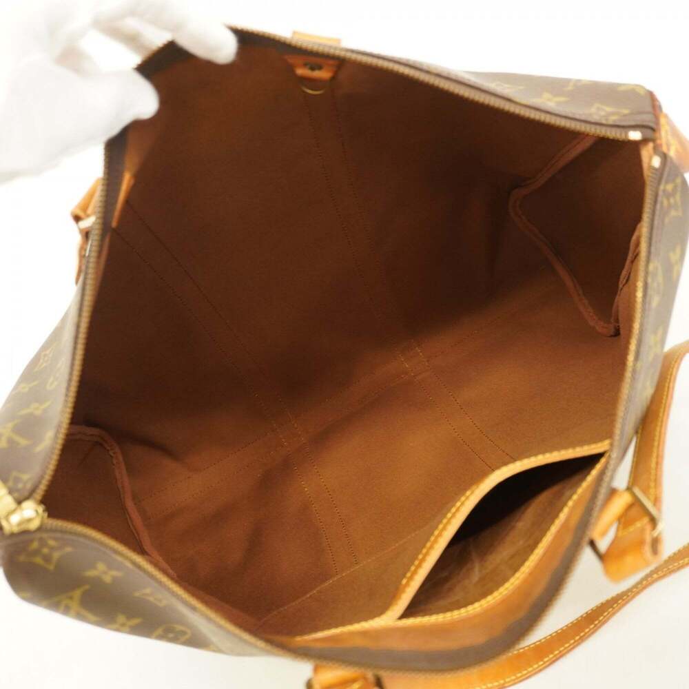 LOUIS VUITTON Brown Monogram Boston Bag - Picture 4 of 14